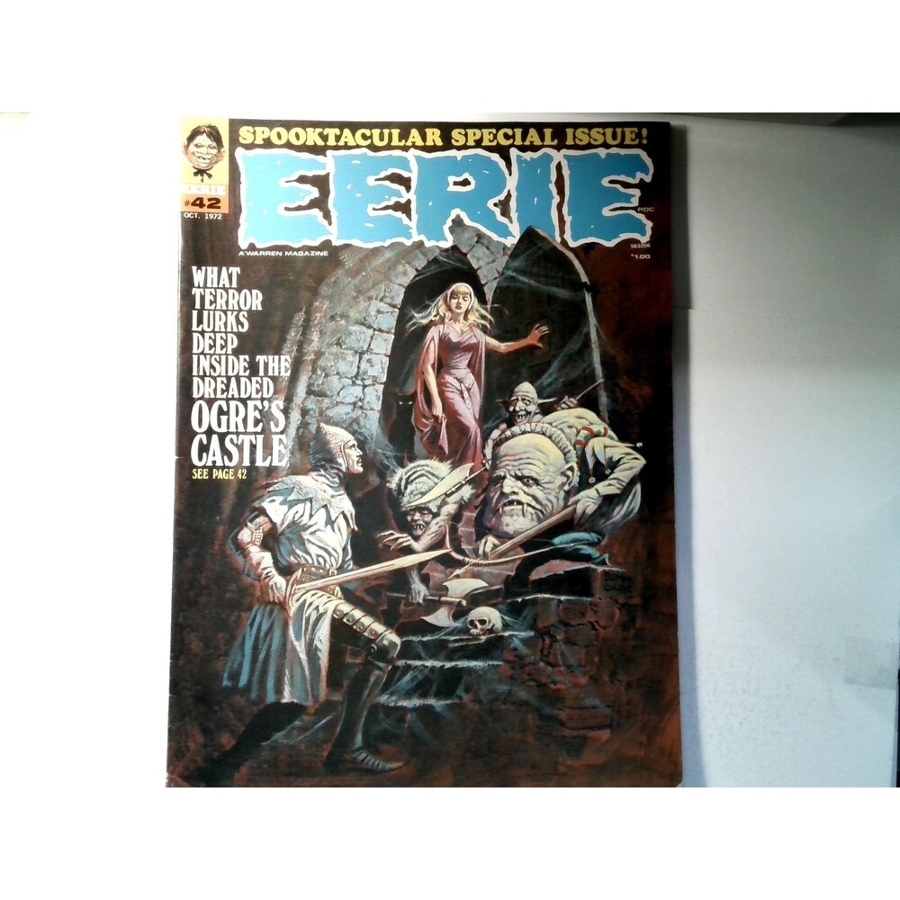 Eerie #42 Oct 1972 Warren Magazine Horror Bimonthly Special Issue Monster Comic
